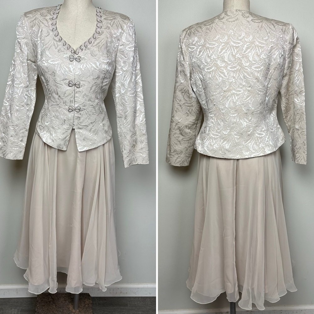 Vintage Karen Miller Flowy Skirt Set